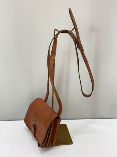 商品画像：ショルダーバッグ/レザー/BRW/使用感有 2