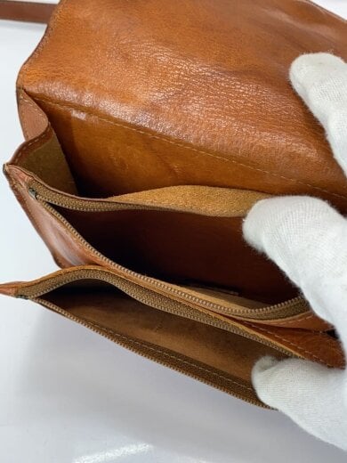 商品画像：ショルダーバッグ/レザー/BRW/使用感有 6
