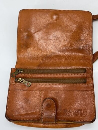 商品画像：ショルダーバッグ/レザー/BRW/使用感有 7