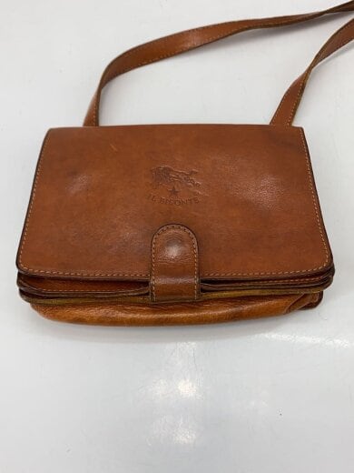 商品画像：ショルダーバッグ/レザー/BRW/使用感有 8