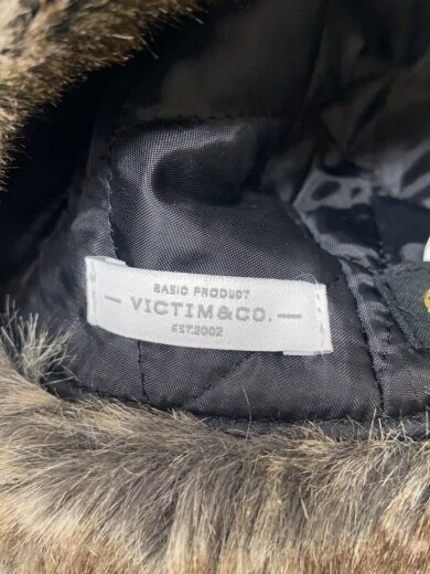 商品画像：×CA4LA/BOMBER CAP/フライトキャップ/フェイクファー/BRW/メンズ/AKI02313 4