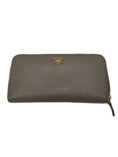 商品画像：サフィアーノ/ラウンドジップ/長財布/レザー/BEG/ファスナープルダメージ/角スレ 1