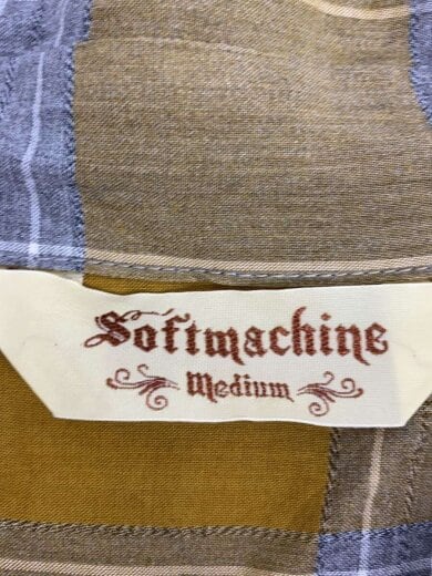 商品画像：半袖シャツ/M/レーヨン/YLW/チェック// 3