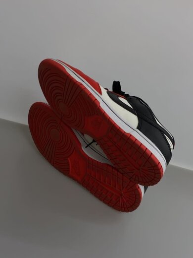 商品画像：DUNK LOW RETRO EMB_ダンク ロー レトロ エンベデット/27.5cm/RED 4