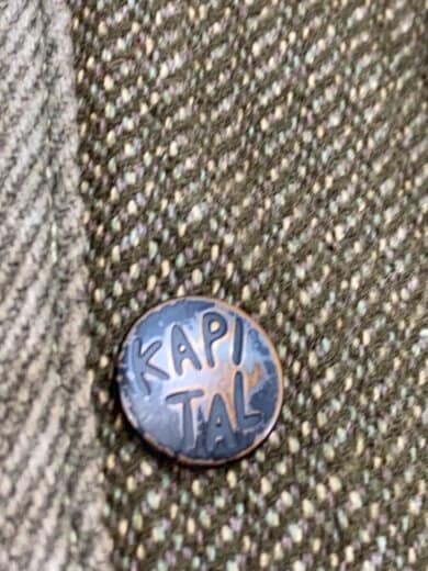 商品画像：ビーチクロスベスト/ごま塩/ブラウンズビーチベスト/1/コットン/BRW 3