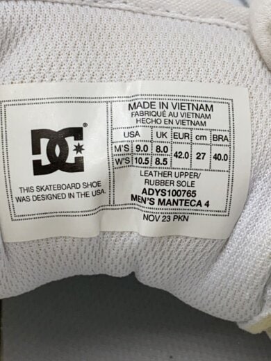 商品画像：MANTECA 4/ローカットスニーカー/27cm/WHT/ADYS100765 5