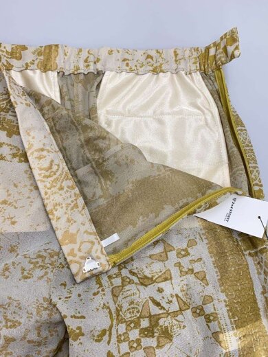 商品画像：LACE PAINTING STRAIGHT PANTS/M/KHK/01310821040 3