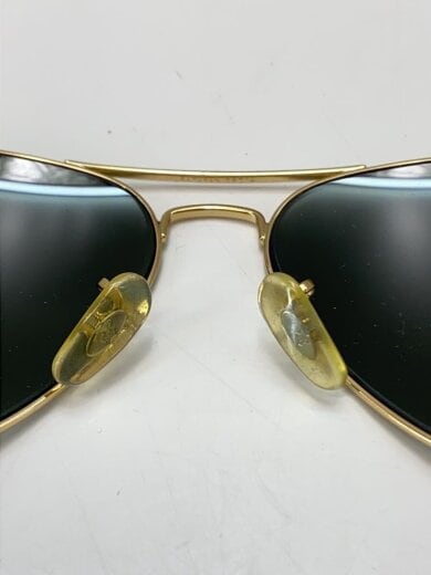 商品画像：AVIATOR/サングラス/ティアドロップ/メタル/GLD/GRN/パッド変色/セル腐食/RB3025 7