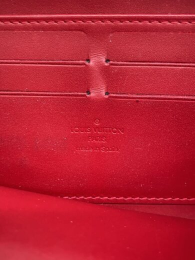 商品画像：ジッピー・ウォレット_モノグラム・ヴェルニ/エナメル/RED/角スレ・ヨゴレ・エナメル劣化有// 3