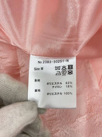 商品画像：bubble sleeve jacquard dress/M/ポリエステル/PNK/2383-50251// 3