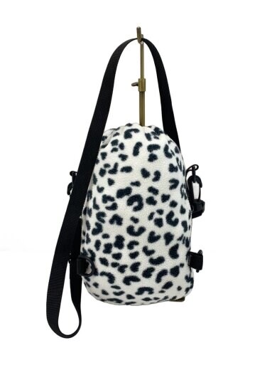 商品画像：Polartec Sling Bag/フリース/24AW/ショルダーバッグ/WHT/レオパード// 3