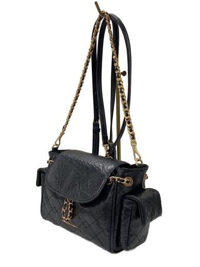 商品画像：DUO/2WAYフロントフラップバックパック/チェーンショルダーバッグ/リュック/BLK/60782702 2