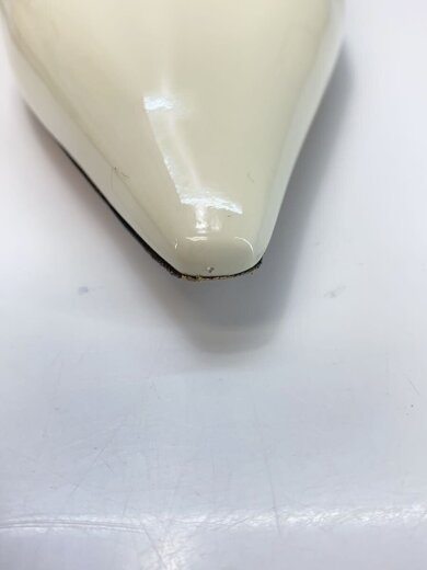 商品画像：スリングバック/ポインテッドトゥ エナメルパンプス/36/IVO/エナメル// 6