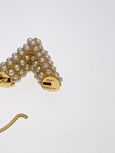商品画像：ブックルドレイユ・フープエセンシャルVペルル/メッキ/GLD/ピアス/片耳// 3