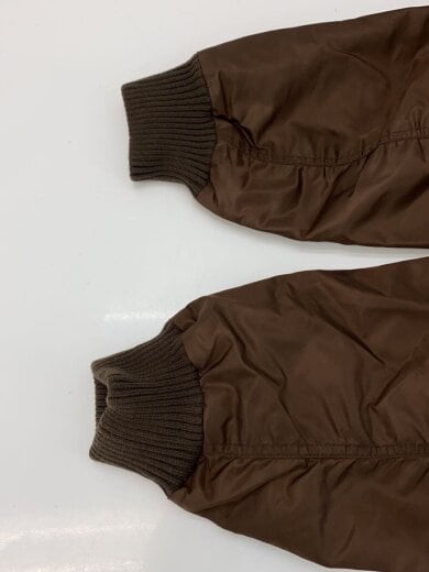 商品画像：25AW/ファー切替ショートスタンドジャケット/one/ポリエステル/BRW/TYZ1052307A0001 6