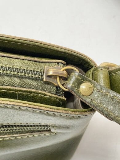 商品画像：ショルダーバッグ/レザー/KHK 8