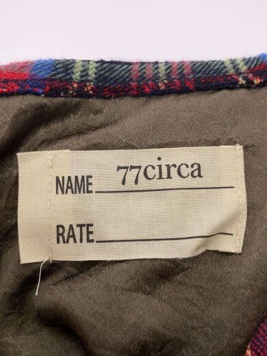 商品画像：長袖シャツ/--/ポリエステル/RED/チェック 3