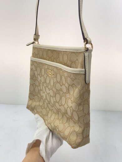 商品画像：ショルダーバッグ_シグネーチャー/キャンバス/BEG/総柄 2