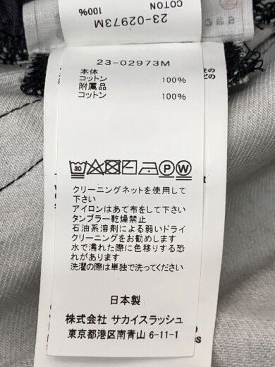 商品画像：ボトム/1/コットン/GRY/総柄/23-02973M 6