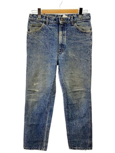 商品画像：90s/MADE IN USA/ケミカルウォッシュ/ストレートパンツ/33/デニム/IDG/209-6848 1