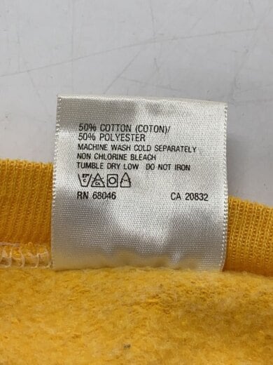 商品画像：スウェット/XL/コットン/YLW 4