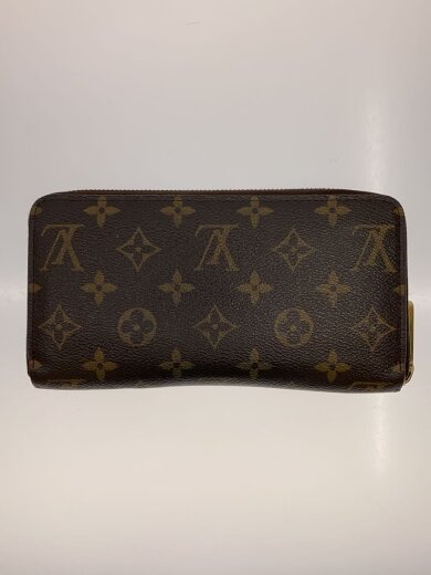 商品画像：2)ジッピー・ウォレット_モノグラム・キャンバス/PVC/BRW/レディース 2