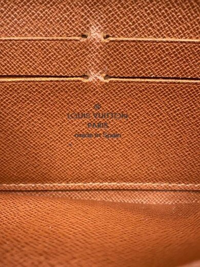 商品画像：2)ジッピー・ウォレット_モノグラム・キャンバス/PVC/BRW/レディース 3