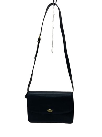 商品画像：ショルダーバッグ/レザー/NVY/無地/m4e-4403 1