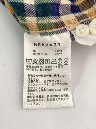 商品画像：長袖シャツ/XL/コットン/マルチカラー/NR62431 4