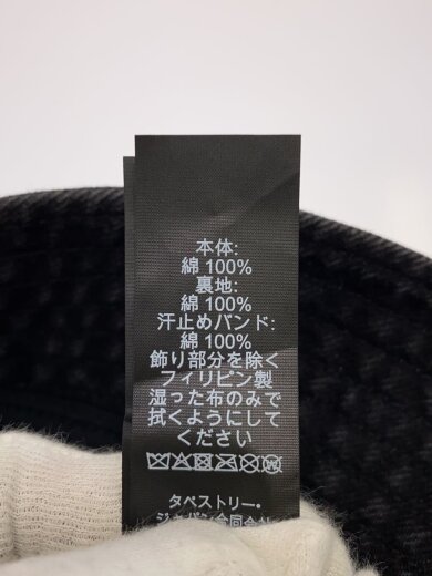 商品画像：バケットハット/M/コットン/BLK/メンズ 6