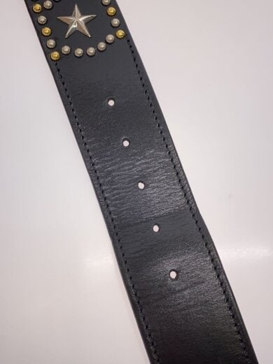 商品画像：DEATH OR GLORY BELT/AVIAKIT/スタッズ/レザー/BLK/メンズ/キズ、スレ有 4