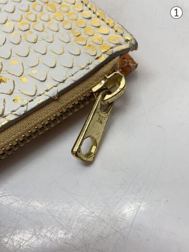 商品画像：長財布/レザー/WHT/メンズ 9