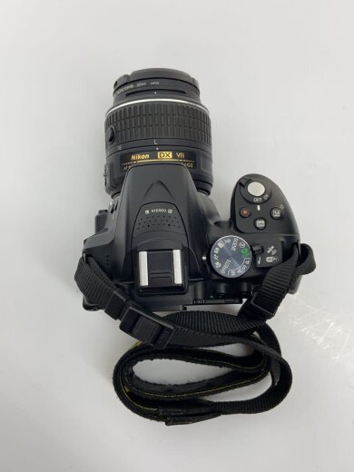 商品画像：デジタル一眼カメラ D5300 ダブルズームキット [ブラック] 3