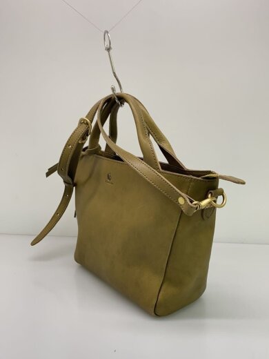 商品画像：ショルダーバッグ/レザー/KHK/無地 2