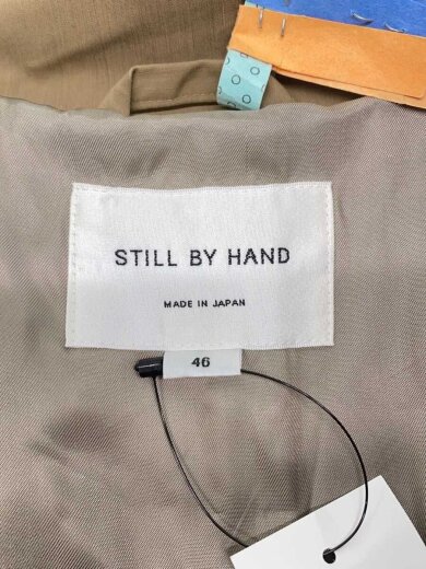 商品画像：ステンカラーコート/46/コットン/CML/無地/CO0384 3