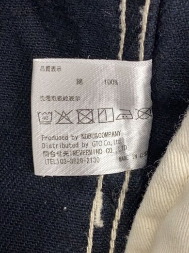 商品画像：オールインワン/M/コットン/NVY/ストライプ 5