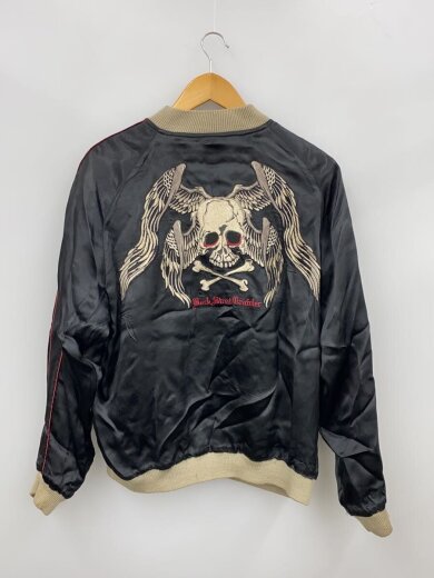 商品画像：スカジャン/L/レーヨン/BLK 2