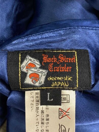 商品画像：スカジャン/L/レーヨン/BLK 3