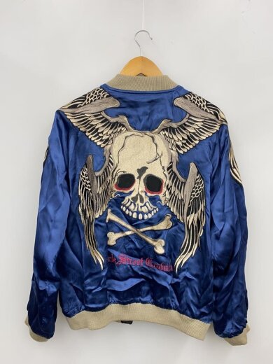 商品画像：スカジャン/L/レーヨン/BLK 7