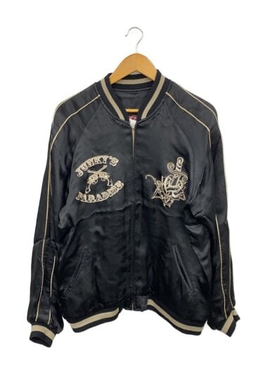 商品画像：JKPD/スカジャン/L/レーヨン/BLK 1