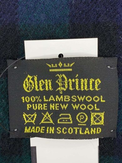 商品画像：マフラー/ウール/GRN/チェック/レディース 2