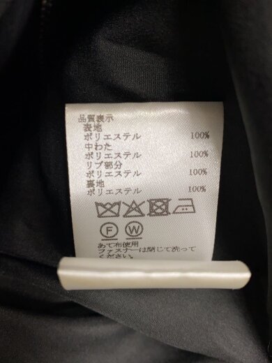 商品画像：ジャケット/38/ポリエステル/BLK/E49506 4