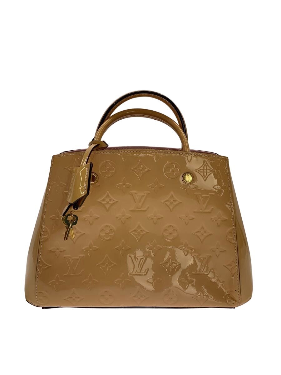 LOUIS VUITTON / モンテーニュBB_モノグラム・ヴェルニ/エナメル/BEG//