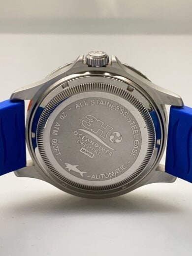 商品画像：自動巻腕時計/アナログ/ラバー/BLU/BLU 3