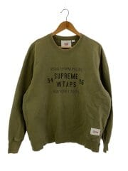21AW/WTAPS Crewneck/トップス/L/コットン/GRN