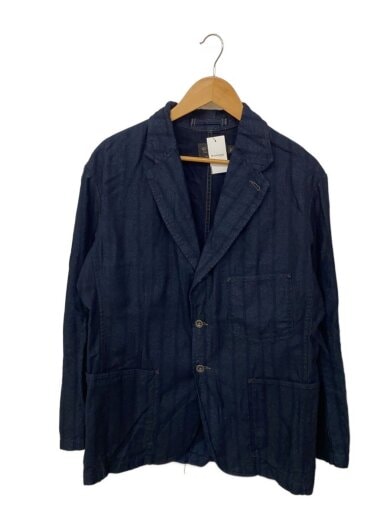商品画像：INDIGO HEATHER STRIPE SPORTS COAT/ジャケット/L/コットン/IDG 1