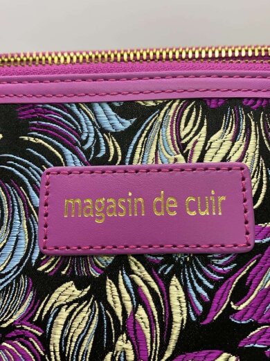 商品画像：magasin de cuir /トートバッグ/--/PUP/花柄 5