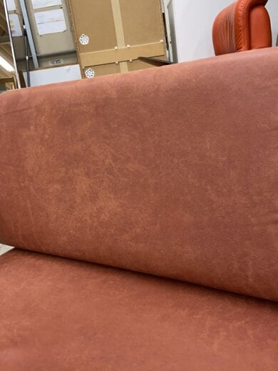 商品画像：2人掛けソファ/ファブリック/BRW 6