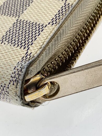 商品画像：ジッピー・ウォレット_ダミエ・アズール/PVC/WHT/レディース 9