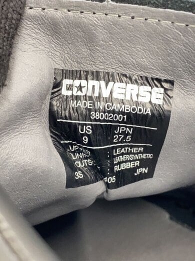 商品画像：ローカットスニーカー/27.5cm/BLK/38002001 5